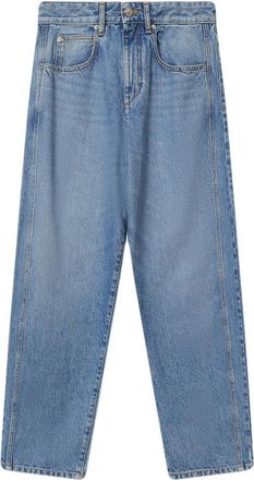 Isabel Marant Blue Loose High Rise Jeans