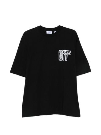 Off-white Camiseta de algod&oacute;n con dise&ntilde;o de skate Motion Arrow de Off White