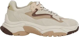Ash Beige Addict Suede Sneakers
