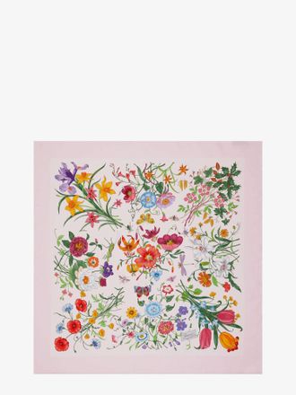 Gucci Foulard Gucci Flora in seta - GUCCI - gender_Woman