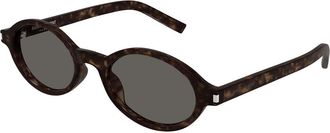Saint Laurent SL 751 JEANNE 002 Womens Sunglasses Tortoiseshell Size 50 - Free RX Lenses - Free RX Lenses