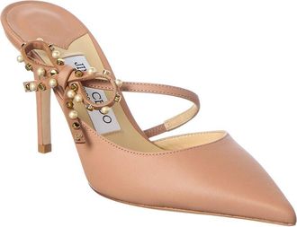 Jimmy Choo London Kilia 85 Leather Mule