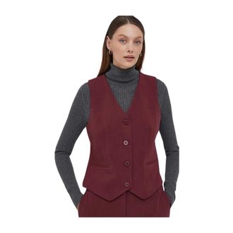 DKNY Dkny, Dames, Jassen, Bruin, Maat: 2XS Modal