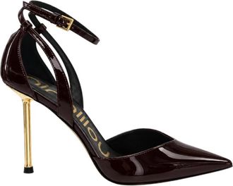Ninalilou Helen Pump - Dames - Pumps - Bruin - 36 EU - Leer - Schoenen