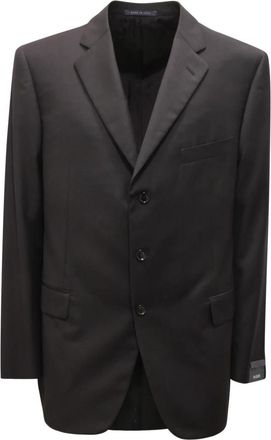 Pal Zileri Abito Suit Drop 6R - Heren - Blazers - Zwart - 3XL - Leer - Jassen