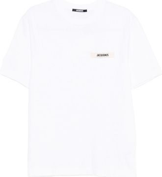 Jacquemus Le T-Shirt Gros Grain T-Shirt - Mens - Cotton