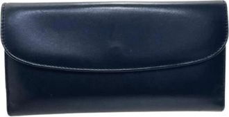 Gucci Pre-owned Wallets, female, Black, Size: ONE SIZE Pre-owned Leather wallets