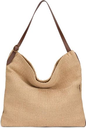 Orciani Zanzibar Large Tote - Dames - Schoudertassen - Beige - ONE Size - Leer - Tassen