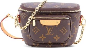 Louis Vuitton Marsupio Bum Bag mini in tela con monogramma - Marrone