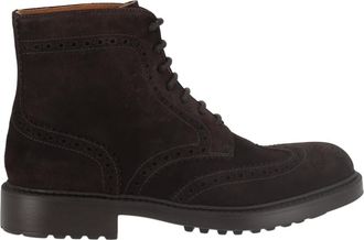 Doucal's Stivaletto Brogue - Shoes - Hombre - Marr&oacute;n - 40 1/2 EU