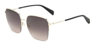 Rag & Bone RNB1069/G/S J5G/HA Womens Sunglasses Gold Size 58