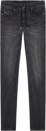 Diesel Zwarte Jeans - Heren - Slim Fit Jeans - Zwart - W30 - Katoen - Jeans