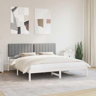 vidaXL Vidaxl - Estructura De Cama Blanco 180 X 200 Cm Madera Maciza De Pino