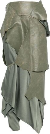 Ann Demeulemeester Gonne Verde-Donna