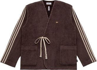 adidas x CLOT Suit Jacket Asia Sizing Dark Brown JM2827