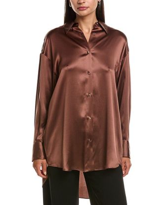 Brunello Cucinelli Silk-Blend Shirt