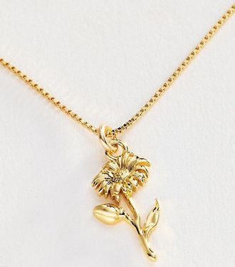 Set & Stones Elsie Birth Flower Necklace