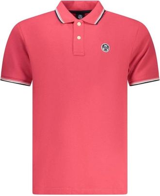 North Sails Klassiek Katoenen Poloshirt - Heren - Polos - Rood - 3XL - Katoen - Tops