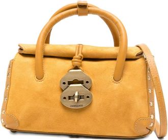 Zanellato Yellow Dotta Mini Satchel