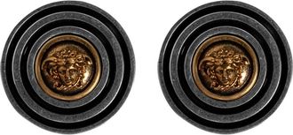 Versace Medusa Oorbellen - Heren - Oorbellen - Grijs - ONE Size - Accessoires