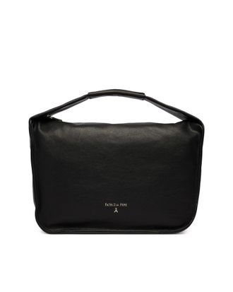 Patrizia Pepe Black Soft Shoulder Bag