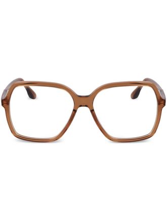 Victoria Beckham Occhiali oversize - Marrone