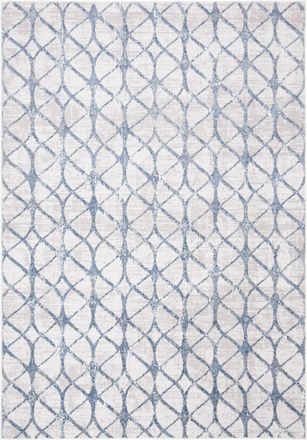 Safavieh Alfombra contempor&aacute;neo de polipropileno gris/azul, 122 x 183 cm