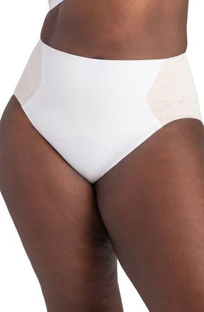 Honeylove Lace CrossOver Briefs in Astral at Nordstrom, Size X-Large