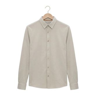 Cast Iron Heren, Overhemden, Beige, Maat: L Jersey