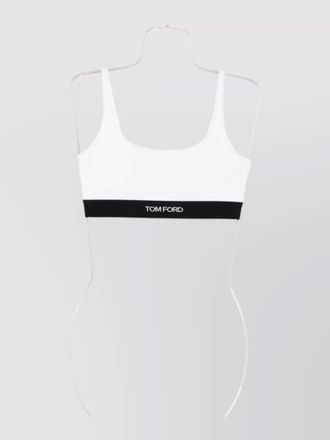Tom Ford bralette featuring logo and adjustable straps