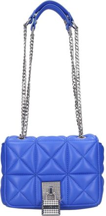 John Richmond Tassen.. - Dames - Schoudertassen - Blauw - ONE Size - Leer - Tassen