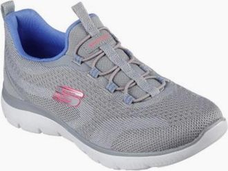 Skechers Womens Skechers Summits - Fun Flair 150113 in Grey multi - Size: 5