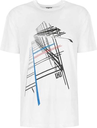 Les Hommes Uomo, Top, Bianco, S, new