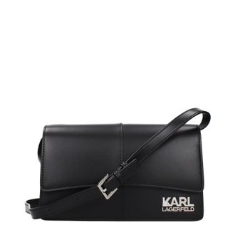Karl Lagerfeld Kore Damess Crossbodytas Polyurethaan Zwart
