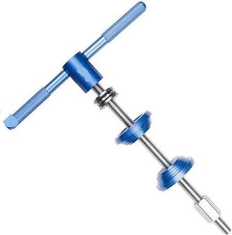 OEM Juego De Herramientas Para Bicicleta - Herramienta Para Pedalier - Reparaci&oacute;n De Bicicletas - Azul Anodizado - 270 Mm De Longitud - Azul