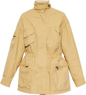 Isabel Marant Isane Jas - Dames - Zomerjassen - Beige - M - Katoen - Jassen