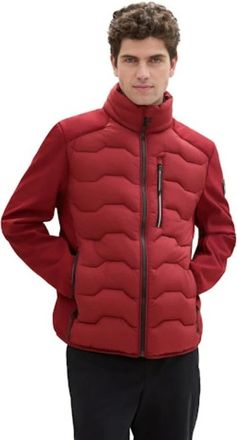 Tom Tailor Heren, Jassen, Rood, Maat: 2XL