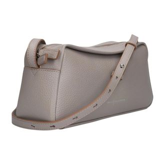 Smaak Joep Shoulder Bag - Dames - Tassen - Grijs - Maat: ONE Size Leer