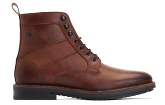 Base London Dickson Mens Leather Boots - Brown - Size UK 7