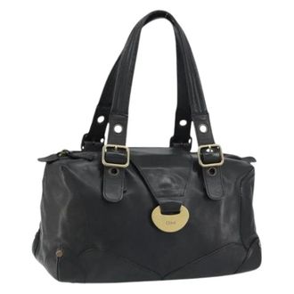 Chlo&eacute; Pre-owned Handbags, female, Black, Size: ONE SIZE Pre-owned Tote Bag