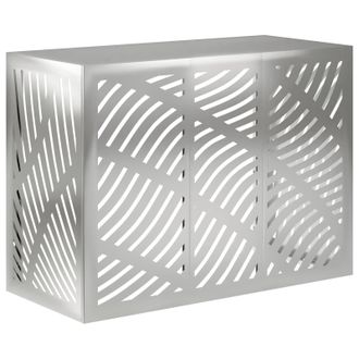 vidaXL Funda Para Aire Acondicionado Plateado 110 X 50 X 80 Cm Vidaxl