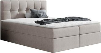 Mirjan24 Mobilier1 - Cama Continental Baltimore 128, Rico 1, Continental, Doble, 180x200, Tapiz, Somieres, 186x208x103cm