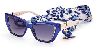Guess GU7816 90W Womens Sunglasses Blue Size 54