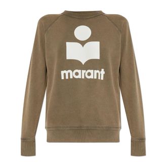 Isabel Marant Millyny Sweatshirt - Dames - Sweatshirts - Bruin - XS - Katoen - Hoodies & sweatvesten