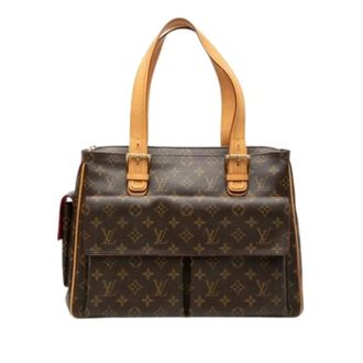 Louis Vuitton Pre-owned Shoulder Bags, female, Brown, Size: ONE SIZE Pre-owned Multipli-Cite Shoulder Bag