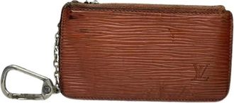 Louis Vuitton Pre-owned Accessories, female, Brown, Size: ONE SIZE Pre-owned Vintage Leather Wallet