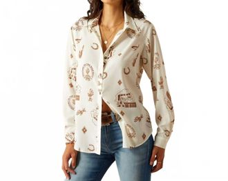 Ariat Homestyle Button-Down Shirt In Road Trip