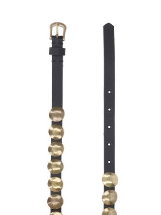 Golden Goose Womens Belts Black Cow Leather