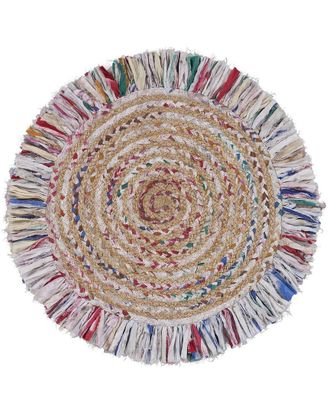 LR Home Lr Home Organic Jute Eco-Friendly Area Rug