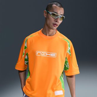 Nike Mens Project F.R.O.G. Short-Sleeved Top in Yellow | HJ6946-717